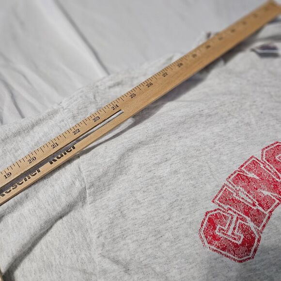 Cincinnati Reds Delta Pro Weight Mens T-Shirt Multicolor XL Cotton Long Sleeve - Picture 5 of 12